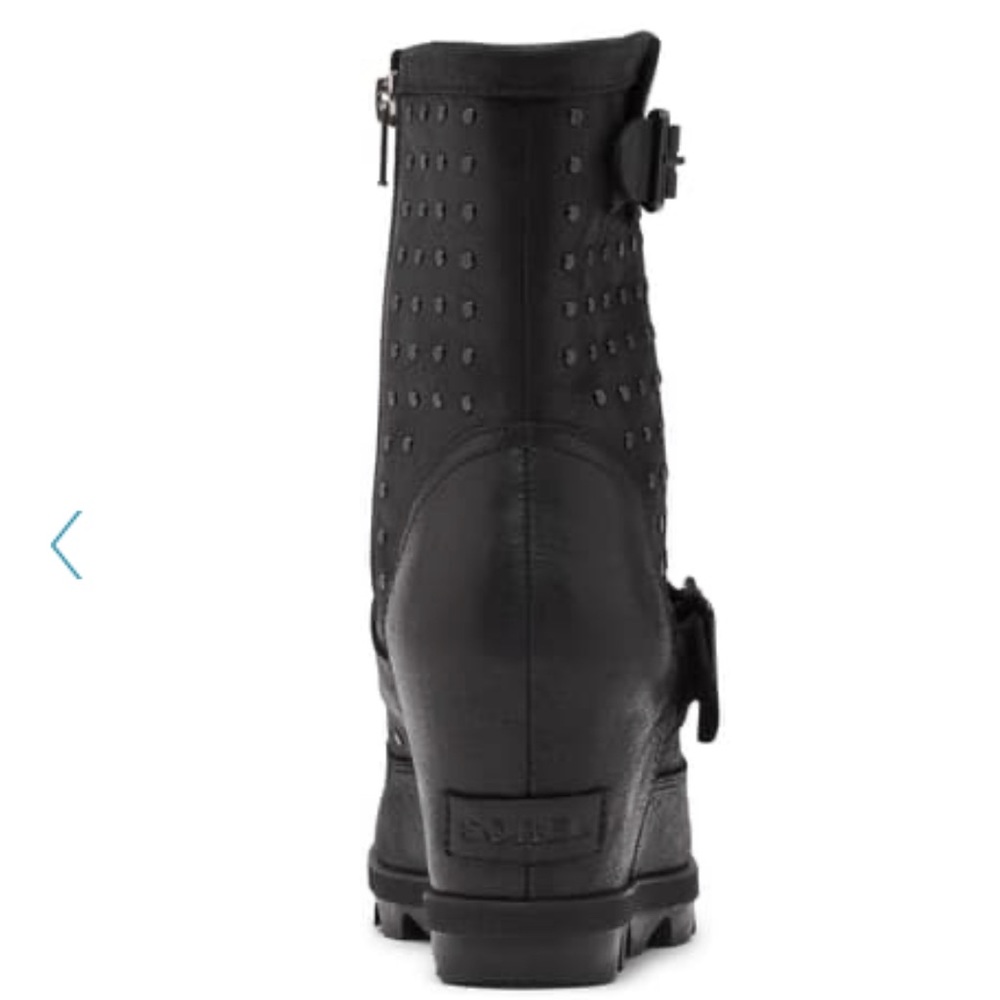 NWT Sore Joan of Arctic Wedge II Boot Stud Leather - Picture 3 of 10